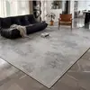 Tapete para Sala de Estar Novo Estilo Moderno Italiano Luxo Leve Sensação de Alto Padrão Impermeável Resistente a Manchas Espessado Tapete de Cama Sofá Tapete de Quarto