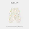 Dududu Home Camiseta de Manga Curta Infantil Verão Meninos Calça Física Repelente de Mosquitos Roupas de Verão Calças Meninas Roupas Finas para Bebê
