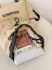 Versión Coreana de la Nueva Mochila con Cordón de Aspecto Elegante para Parejas, Mochila Sencilla para Acampar al Aire Libre, Viajes, Montañismo y Uso Diario