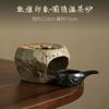 Mudança de forno Dunhuang Impression Fogão de chá quente Vela Aquecimento Chá quente Utensílios de cerâmica Bule de chá doméstico Base de fervura de chá Fogão de chá quente