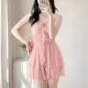 Estilo Puramente Sexy, Saia Grande, Roupa de Banho para Resort de Águas Termais, Roupa de Banho Versátil Nova Estilo Doce e Emagrecedora Conservadora para Mulheres