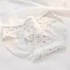 Categoria a Roupa Íntima de Algodão para Bebê com Gancho Estendido Roupa Íntima Feminina Cereja Amora Menina 10A Algodão Antibacteriano no Gancho Calcinhas que Cobrem o Quadril