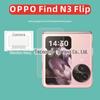 Adequado para OPPO Find N3 Flip filme temperado de tela pequena OPPO Find n3 flip filme de tela externa de vidro