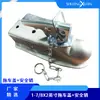 Venda quente no exterior conector de reboque 1-7/8X2 passagem direta capa de bola de reboque 2000LBS reboque galvanizado