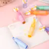 Sello de Unicornio de Dibujos Animados Resaltador Lápiz de Cuaderno Lindo para Estudiantes Lápiz de Pintura Infantil Lápiz de Graffiti Papelería Creativa