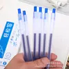 Explosiones Fácil de Escribir ST Secado Rápido Bolígrafo de Presión Gel Estilo Japonés Simple Pluma Pincel Varilla Mate Antideslizante Bolígrafo Rojo Bolígrafo Azul