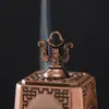 Estufa de Aromaterapia Transfronteriza, Quemador de Incienso de Éxito Instantáneo, Quemador de Incienso Creativo de Aleación, Adornos para Ceremonia de Té en Interiores del Hogar, Quemador de Incienso Chino