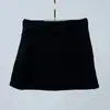 Roupas de Yoga Femininas Saia Esportiva Slim para Tênis Badminton Vôlei Saia Plissada Falsa de Duas Peças Cintura Alta Alta Elasticidade Saia