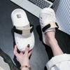 Pantuflas de Exterior para Mujer, Antideslizantes, Versátiles, de Dedo, Ropa de Exterior para Mujer, Nuevo Estilo Verano 2025, Versión Coreana Popular en Internet