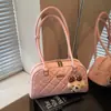 Bolsa Pequena Versátil de Alto Padrão Nova para a Primavera 2026 Feminina de Ombro/Axila Popular Bolsa Almofada