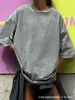 Camiseta clásica de verano de algodón 100% puro, peso pesado, color liso sólido, lavada, efecto desgastado, retro americano, manga corta