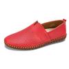 Sapatos de couro plus size transfronteiriços tamanho 49 sapatos de feijão respiráveis masculinos primavera primeira camada de couro bovino um pedal sapatos de couro oco tamanho 47