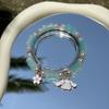 Pulsera Año Nuevo del Dragón 2024 para Mujer Pulsera Imitación Cinabrio Bollo de Dragón Nuevo Estilo Chino Joyería Estilo Chino Año del Dragón