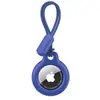 Fábrica Adequado para Apple Airtag 2 Capa Protetora PC Capa Dura Cordão Giratório Chaveiro Rastreador Capa Protetora