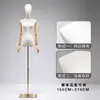 Suporte de Exibição de Modelo para Roupas Femininas, Corpo Meio Corpo Estilo Coreano, Vestidos de Noiva, Cheongsam, Adereços de Vitrine de Loja de Roupas, Manequim de Corpo Inteiro