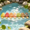Sorvete Crocante Simulador Divertido Picolé Miniatura Comida Brinquedo Chaveiro Pingente DIY Grampo de Cabelo Elástico de Cabelo