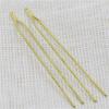 Acessórios de Material para Enfeite de Cabeça DIY Latão Estilo Japonês Grampo de Cabelo 2*125mm