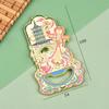 Imanes Metálicos Originales Serie Hangzhou para Refrigerador Lago del Oeste Pagoda Leifeng Tres Estanques Luz de Luna Templo Lingyin Ciudad Song Atracciones Imanes para Refrigerador