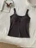 Outono/Inverno Camisola Bodysuit de Cashmere com Decote V e Renda Escovada Copo de Látex Integrado Bandeau Roupa Exterior Camada Interna Quente