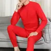 Ropa de otoño pantalones largos para hombre ropa de otoño roja ropa interior térmica traje de hombre suéter año de nacimiento rojo rojo chino Nuevo