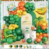 Decoración de Atmósfera de Dinosaurio para Niño Escena Diseño Fiesta de Bebés Niños Globo Fiesta de Cumpleaños de Dinosaurio