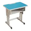 Escritorio Doble de Estudio para Hermanas, Escritorio Largo Familiar, Escritorio y Silla de Estudio para Niños, Juego de Escritorio y Silla de Estudio para Estudiantes de Primaria