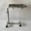 Carrinho Médico de Aço Inoxidável Espessado Carrinho de Tratamento Carrinho de Resgate Carrinho de Equipamentos Médicos Prateleira de Armazenamento Carrinho de Cirurgia Plástica