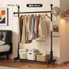 Perchero color crema, perchero de pie para dormitorio, balcón interior, tendedero para uso doméstico, perchero para dormitorio