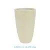 Macarrón Morandi Patrón Retro Maceta de Cerámica Estilo Europeo Relieve Tridimensional Escritorio Balcón Universal Recipiente para Arreglos de Flores Suculentas