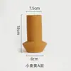 Estilo Nórdico Morandi Linhas Irregulares Textura de Borracha Esmalte Cerâmica Vaso Sala de Estar Sala de Jantar Armário de TV Decoração