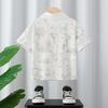 Ropa para Niños Camiseta de Manga Corta Polo Ropa de Verano 2025 Nuevo Estilo Ropa Bebé Moda Solapa Top