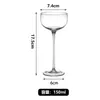 Conjunto Criativo de Copos de Cocktail de Vidro Copo de Chá de Extração a Frio Variedade de Taças de Degustação de Vinho Taça de Aroma Copo de Chá
