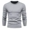 Outono e inverno novo suéter casual masculino de cor sólida pulôver comércio exterior suéter casual masculino de gola alta suéter transfronteiriço