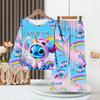 Pijama Infantil Capivara para Meninos, Crianças Médias e Grandes, Calças de Manga Comprida para Meninas, Conjunto de Roupa de Casa de Desenho Animado do Sudeste Asiático