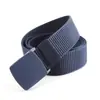 Cinturón casual simple cinturón de tela para hombre deportes al aire libre táctico imitación de nylon cinturón de entrenamiento militar transpirable cinturón para pantalones al por mayor