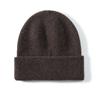 Gorro de cachemira para hombre y mujer otoño e invierno engrosado versátil tejido gorro de cachemira gorro de punta gorro de pila protección para los oídos gorro para el frío