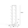 Suporte de Exibição Gatling, Suporte de Espada, Porta-Espada, Rack de Armazenamento de Chão, Rack de Exibição Horizontal com Múltiplos Furos