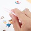 En stock Pinzas para diario de macarrón DIY hecho a mano Herramienta de pinzas para estudiantes Clip de plástico PP gu Ka