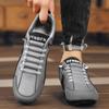 Sapatos masculinos de cano baixo de quatro estações, calçados esportivos casuais de couro da moda, sapatos baixos da moda estilo coreano