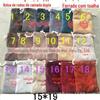 Bolsa de Roda Listrada Atacado Bolsa de Contas de Placa Wenwan Bolsa para Jogar Placa Contas de Bodhi Xingyue Yabai Pulseira de Contas de Buda Jogar Polimento 15*19