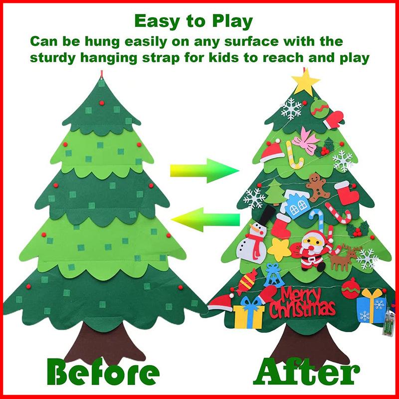 毛毡圣诞树
