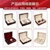 Tela de terciopelo de color sólido en stock con pelo medio para bandejas de joyería, tela de terciopelo rojo decorativa, material gofrado ultrasuave de alta calidad