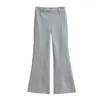 Calça Jogger Casual Estilo Americano com Forro de Fleece 2025 Nova Cintura Alta Emagrecimento Alongamento das Pernas Calça Yoga Calça Esportiva Flare