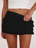 2026 Nuevo Venta Caliente Europea y Americana Pastel de Múltiples Niveles Apilado Falda Corta Pantalones Cortos Chica Picante Sexy de Moda Falda de Encaje Mujer