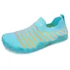 Zapatos de malla transpirables para interiores para pareja de talla grande, zapatos de playa para pesca al aire libre de AliExpress, zapatos de gelatina, verdes