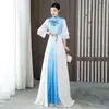 2026 Nuevo Disfraz de Danza Clásica Cheongsam Atuendo de Presentación Coro Femenino Vestido de Noche Estilo Étnico Estilo Chino