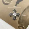 Accesorios Personalizados de Aleación Cruzada, Joyería Retro con Diamantes, Accesorios para el Cabello Hechos a Mano, Fundas para Teléfono Móvil, Flores para Zapatos, Accesorios de Material para Manualidades