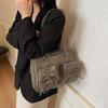 Bolso Tote Portátil Vintage de Alta Gama para Mujer 2024 Nuevo de Moda Simple para Ir al Trabajo Bolso de Axila Mochila Casual
