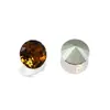 Rhinestones para Decoración de Uñas Color Amarillo Humo Cristal Dongzhou Colección Color Café Melard de Alta Calidad Accesorios de Uñas de Repuesto Huazi