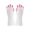 Luvas de Borracha, Látex, para Lavar Roupas, Lavar Louça, Impermeáveis, para Tarefas Domésticas, Borracha de Limpeza de Cozinha Feminina, Duráveis, Antiderrapantes